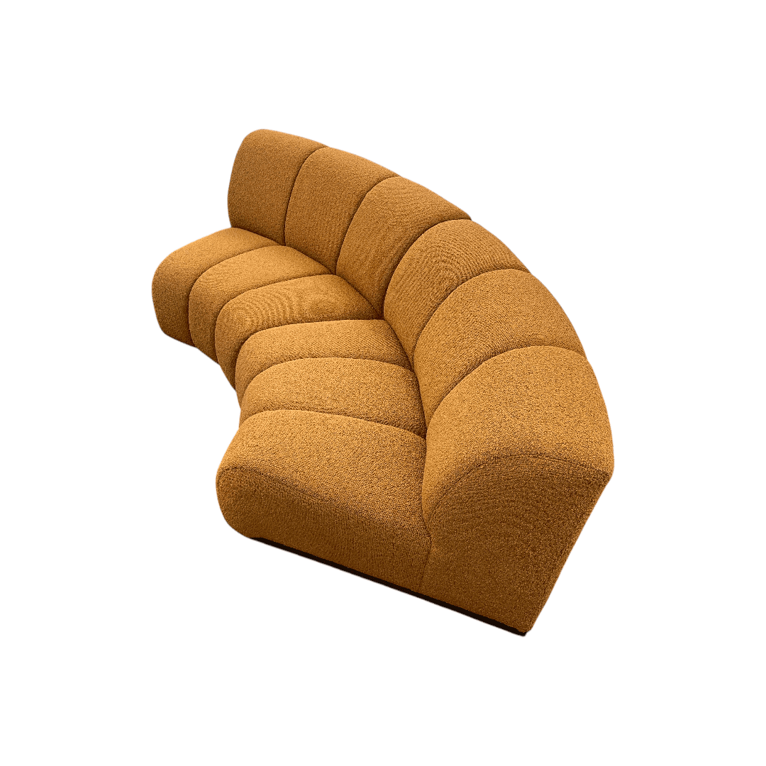 Castlery Marlow Performance Bouclé Wedge Couch - Thumbnail 6