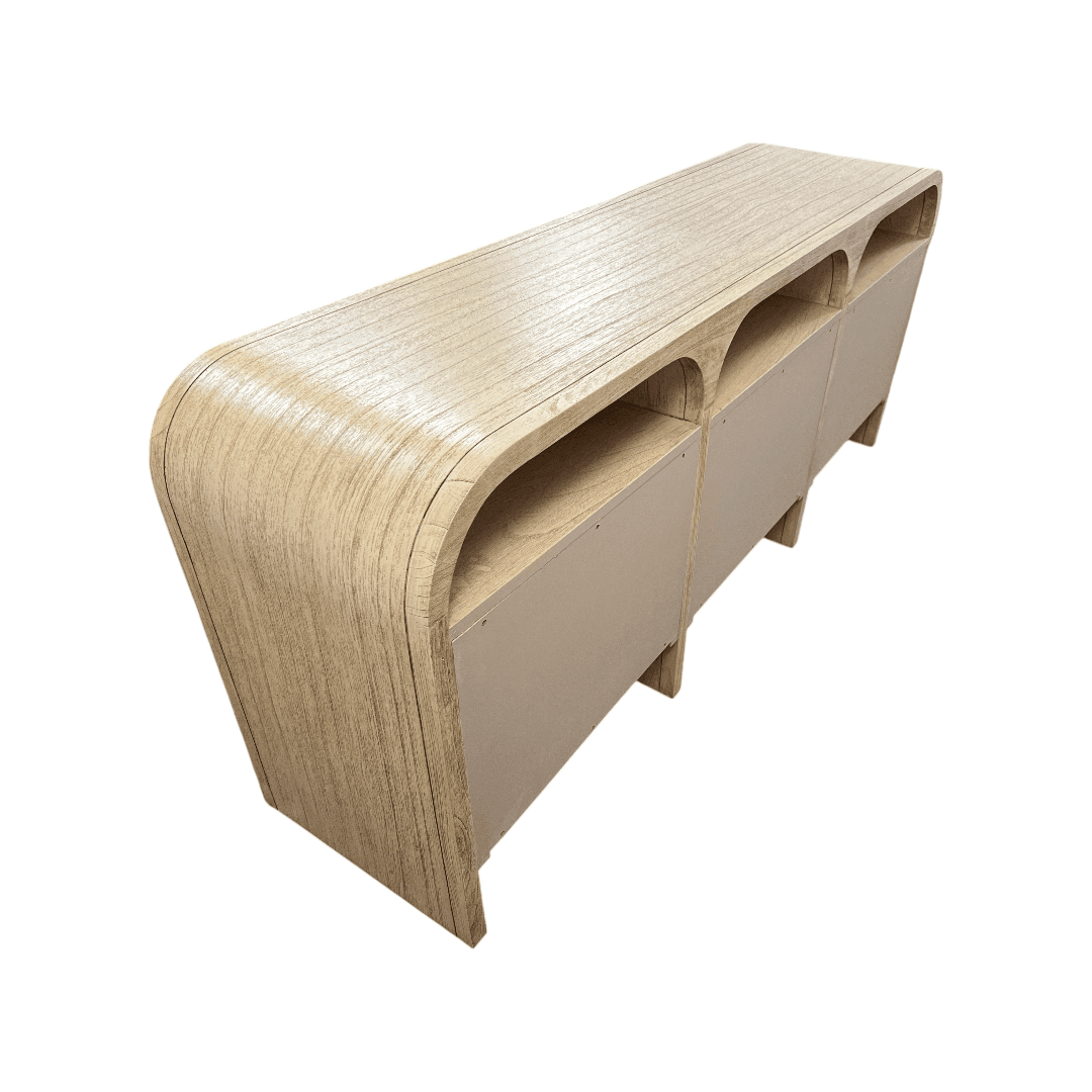 Castlery Crescent 6-Drawer Dresser and 2-Drawer Bedside Table Set - Thumbnail 5