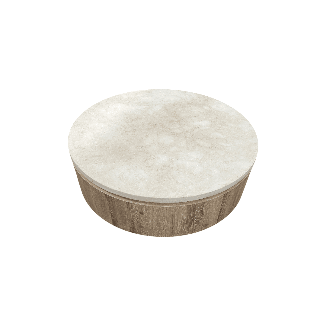 Dovetail Furniture Canyon Coffee Table Natural - Thumbnail 7