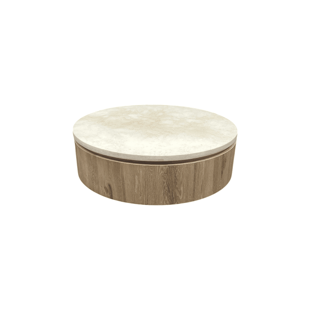 Dovetail Furniture Canyon Coffee Table Natural - Thumbnail 2