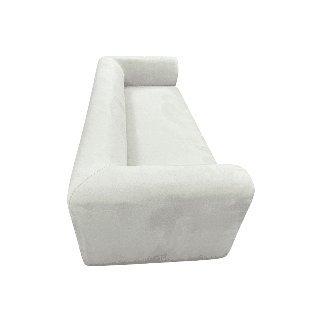 Modway Leif Performance Velvet Upholstered Sofa in Alabaster - Thumbnail 13