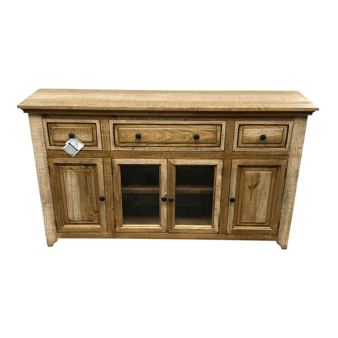 August Grove Glenwood 3 Drawer, 4 Door, Console - Thumbnail 3
