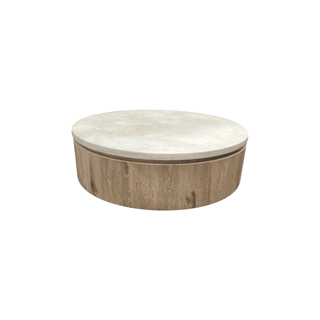 Dovetail Furniture Canyon Coffee Table Natural - Thumbnail 15