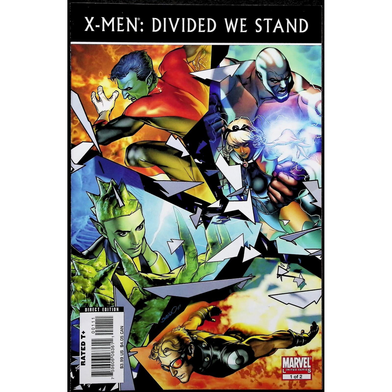 X-Men Divided We Stand Comic Books Lot 1-2 Complete Set Marvel - Thumbnail 3