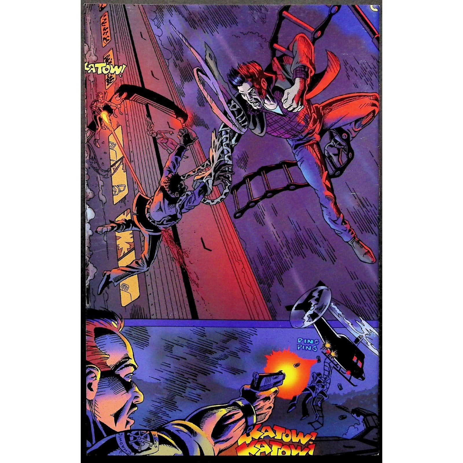 Outbreed 999 #1-2 Lot Black Out Comics 1995 Independent Sci-Fi Action - Thumbnail 5