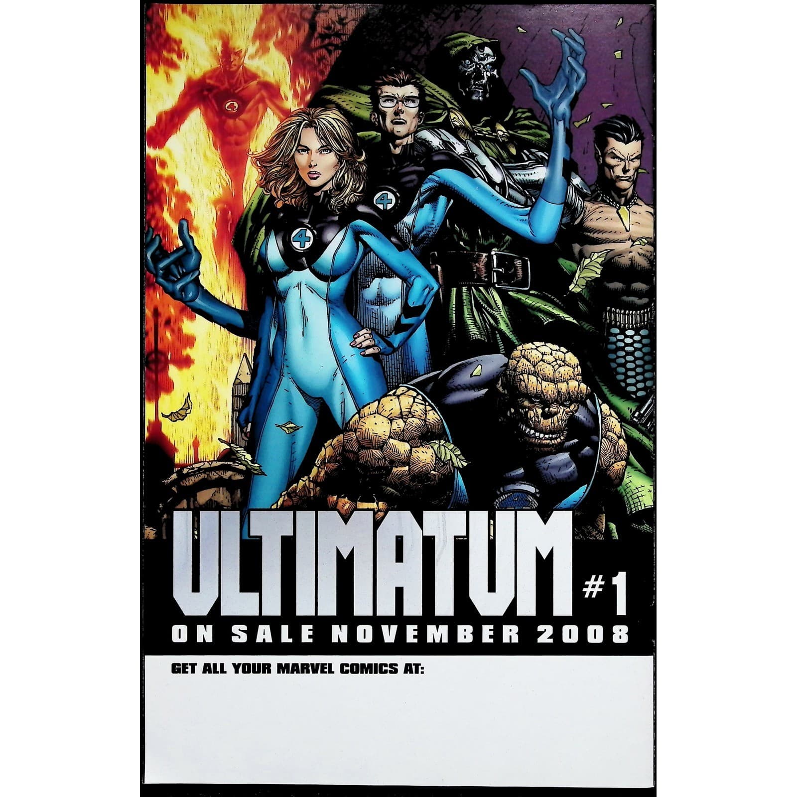 March on Ultimatum Saga #1 Marvel 2008 David Finch Magneto 1st Year - Thumbnail 2
