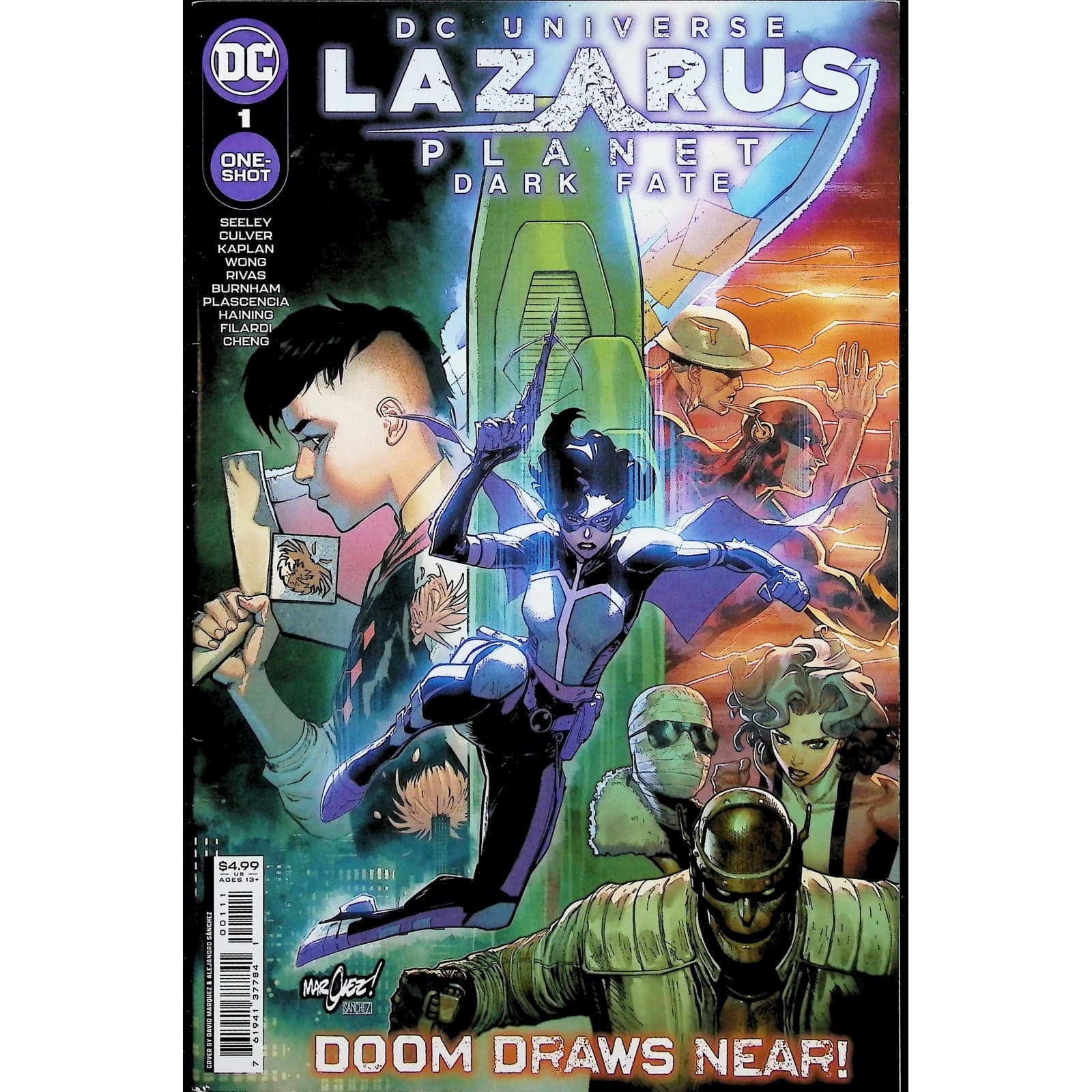 Lazarus Planet #1 Dark Fate Legends Reborn Next Evolution NM DC 5-Lot - Thumbnail 5