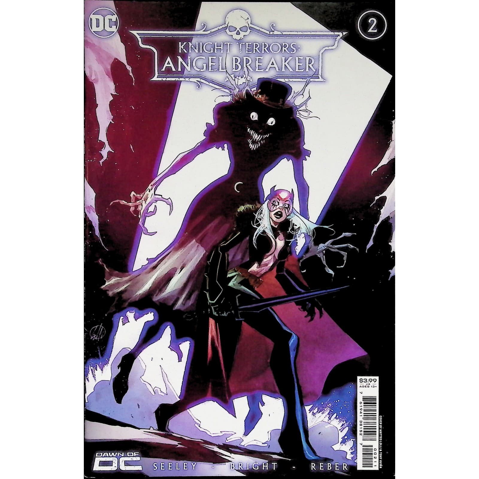 DC Comics Knight Terrors 5x Comic Lot Action Detective Titans Angel Breaker - Thumbnail 4