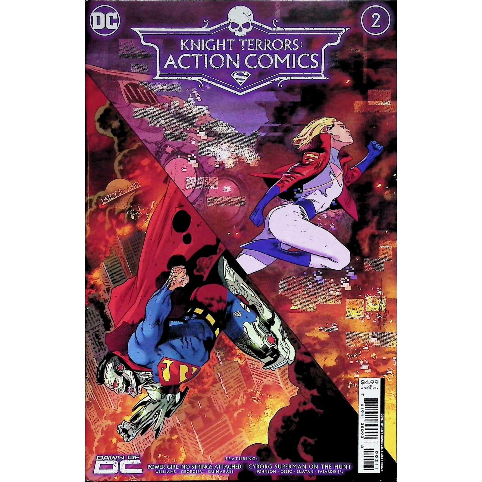 DC Comics Knight Terrors 5x Comic Lot Action Detective Titans Angel Breaker - Thumbnail 5