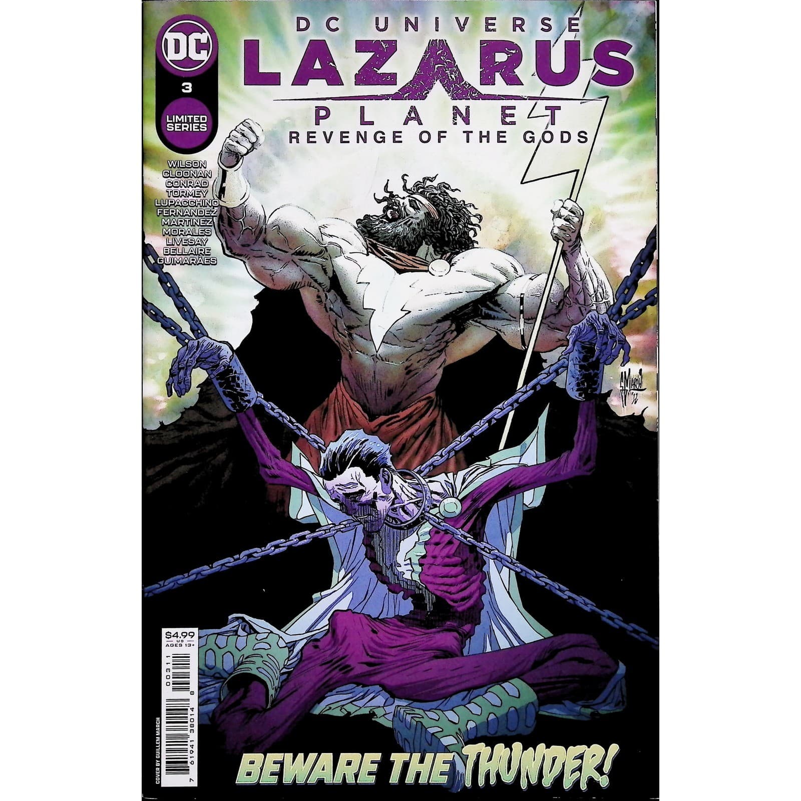 Lazarus Planet #1 Dark Fate Legends Reborn Next Evolution NM DC 5-Lot - Thumbnail 2