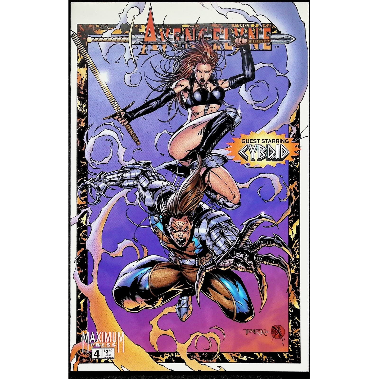 Maximum Press Comic 3x Lot Avengelyne 1 4 Deadly Sins 2 Rob Liefeld Cybrid - Thumbnail 4