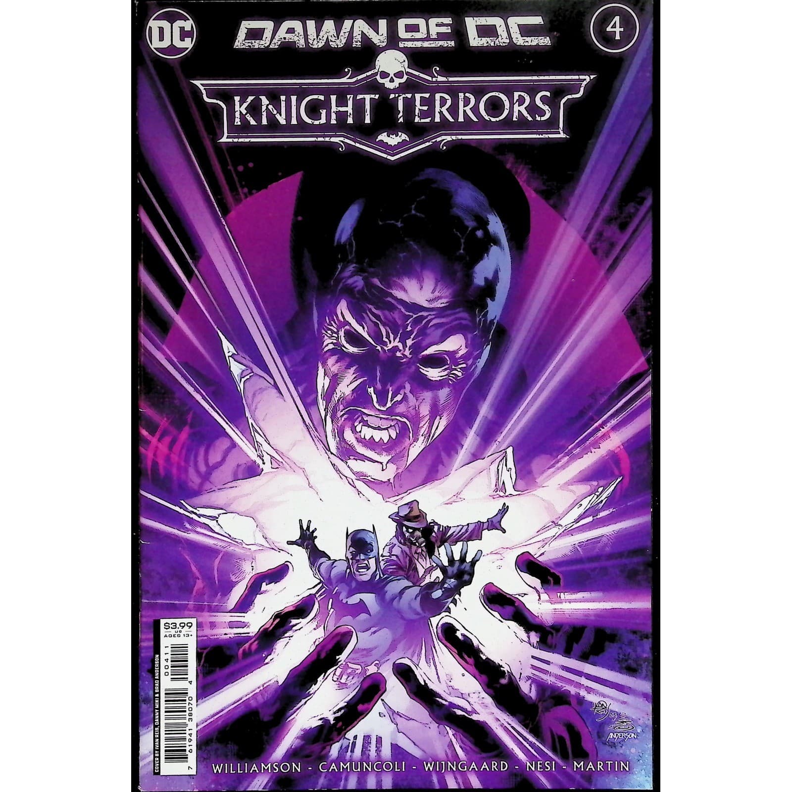 DC Comics Knight Terrors 5x Comic Lot Action Detective Titans Angel Breaker - Thumbnail 3