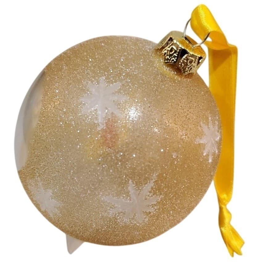 Disney POOH Baby's 1st Christmas Glass Ball ORNAMENT NIB - Thumbnail 6