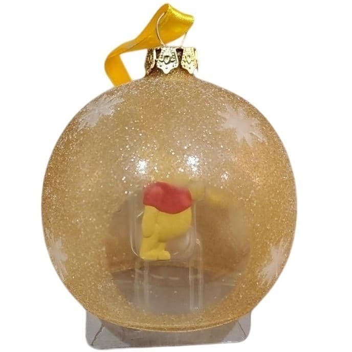 Disney POOH Baby's 1st Christmas Glass Ball ORNAMENT NIB - Thumbnail 2