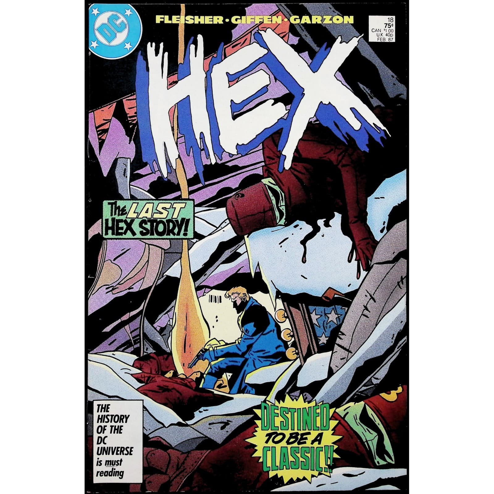 Jonah Hex #89 Hex #10 #18 Final Issue Last Hex Story DC 1987 Key 3x Lot - Thumbnail 2