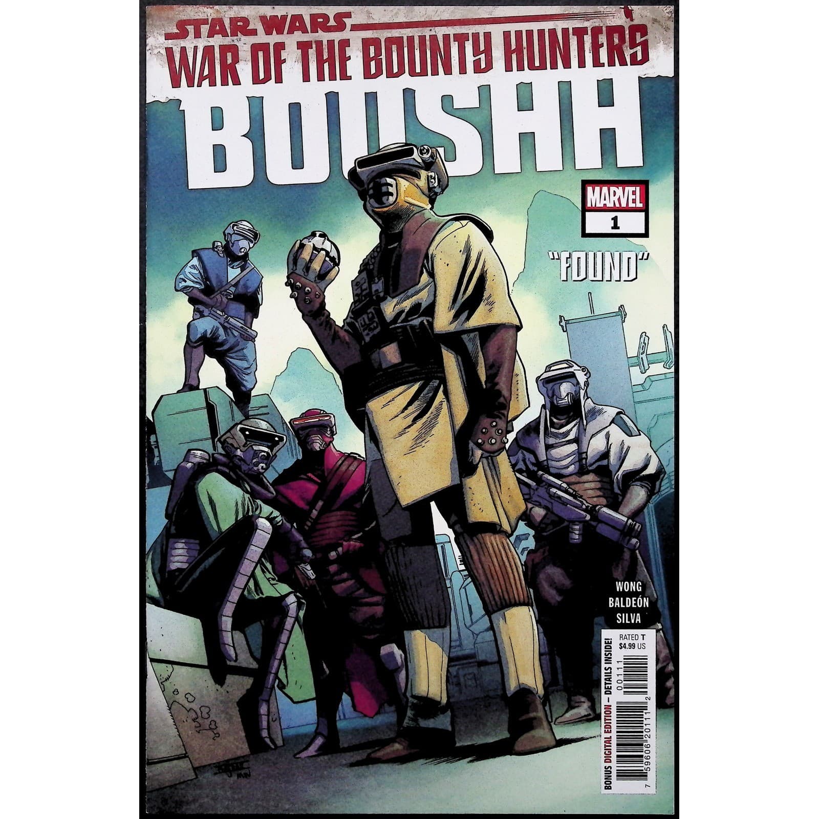 Star Wars War of the Bounty Hunters 4x Comic Lot #1 Jabba IG-88 Boushh Variant - Thumbnail 5