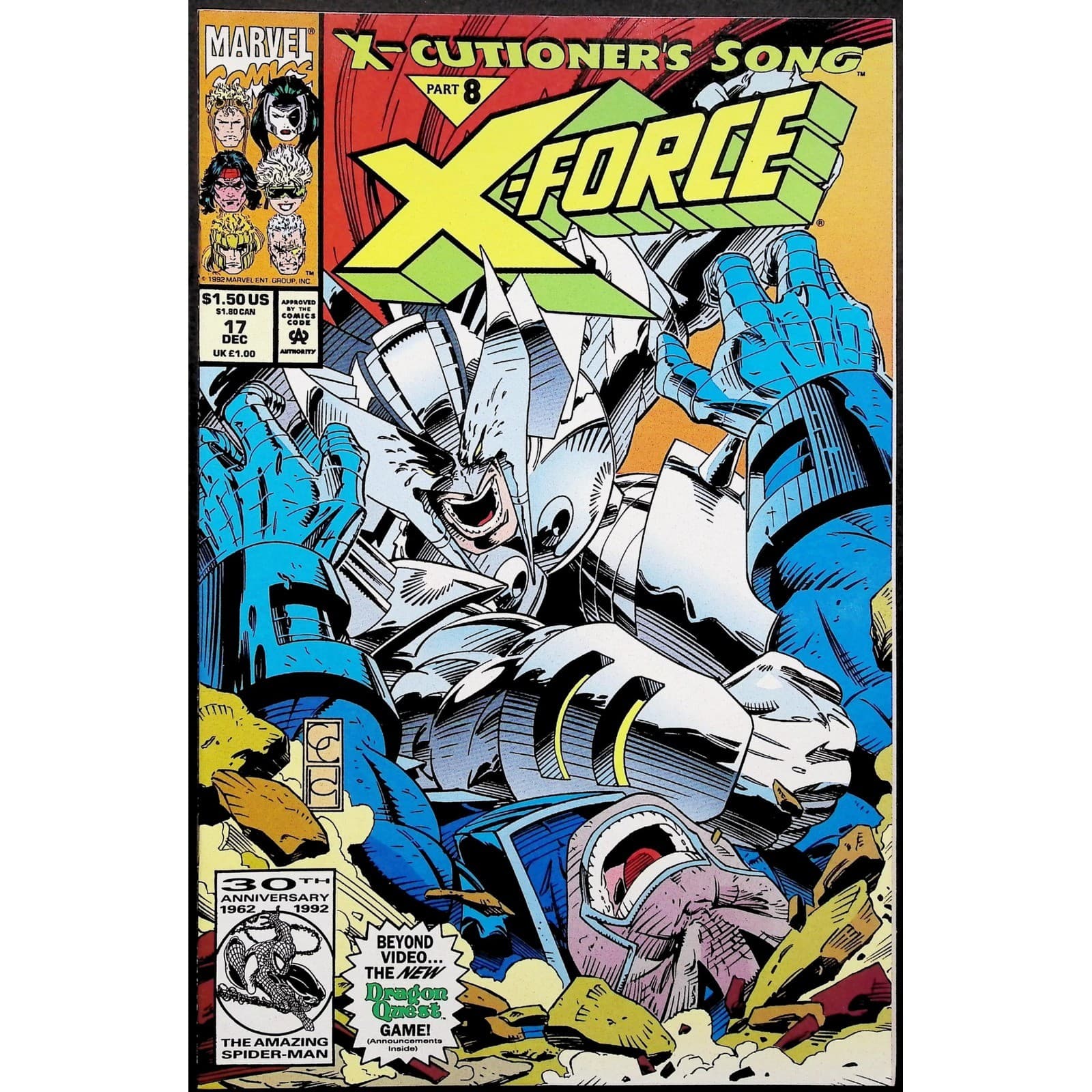 X-Force #1-18 #20-25 24x Comic Book Lot Deadpool Cable Fatal Attractions Marvel - Thumbnail 12