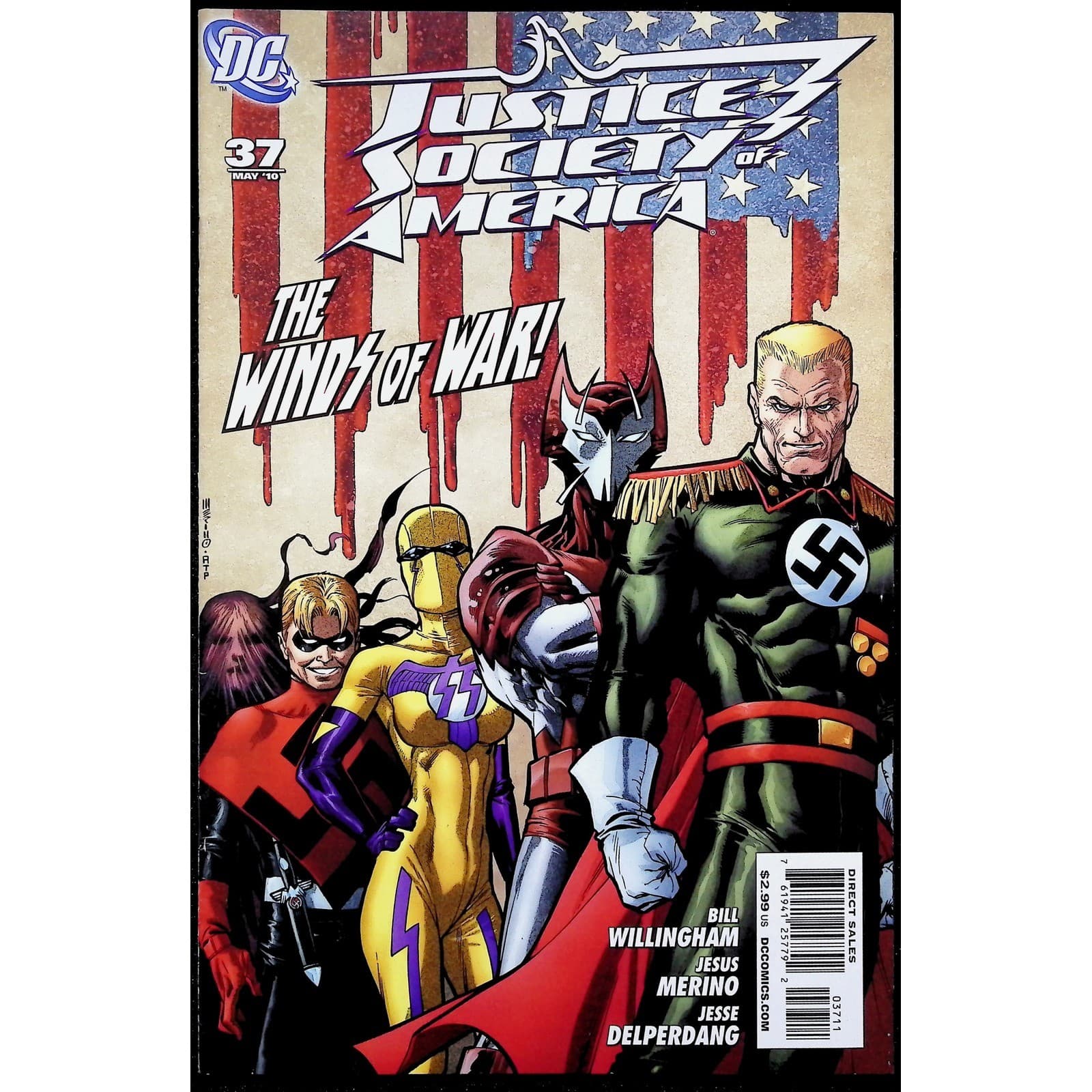 Justice Society of America #37-40 JSA 2010 DC Comic Lot Jesus Merino Art - Thumbnail 4