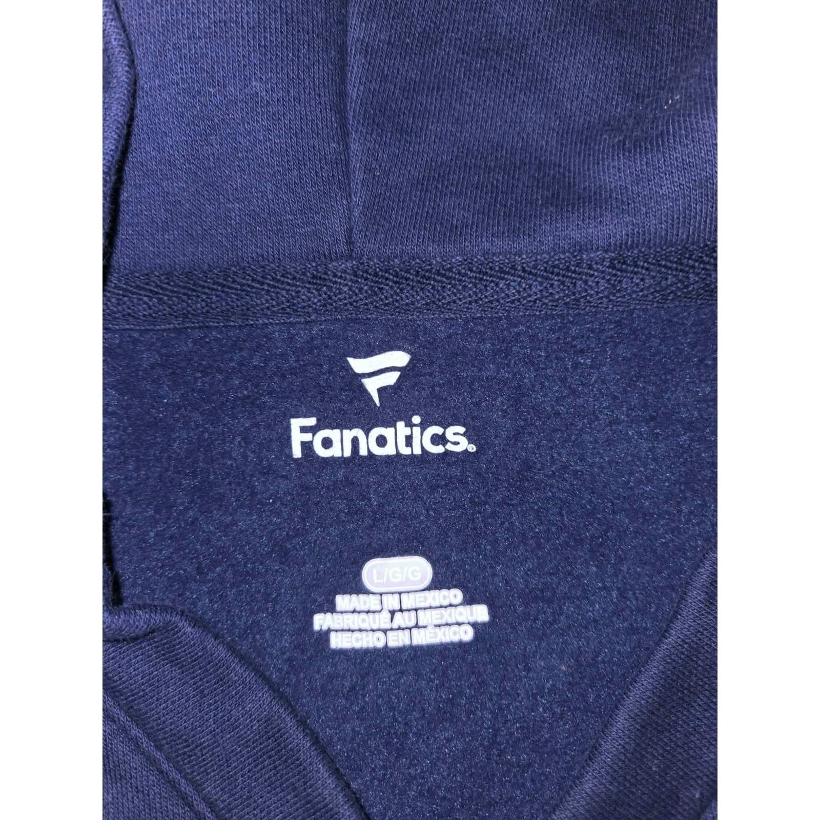 Fanatics Hoodie Pittsburgh Penguins Navy Blue American Flag Logo Women's L - Thumbnail 6
