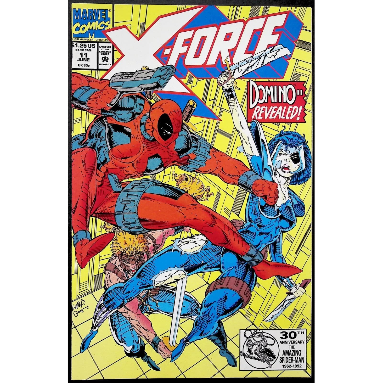 X-Force #1-18 #20-25 24x Comic Book Lot Deadpool Cable Fatal Attractions Marvel - Thumbnail 16
