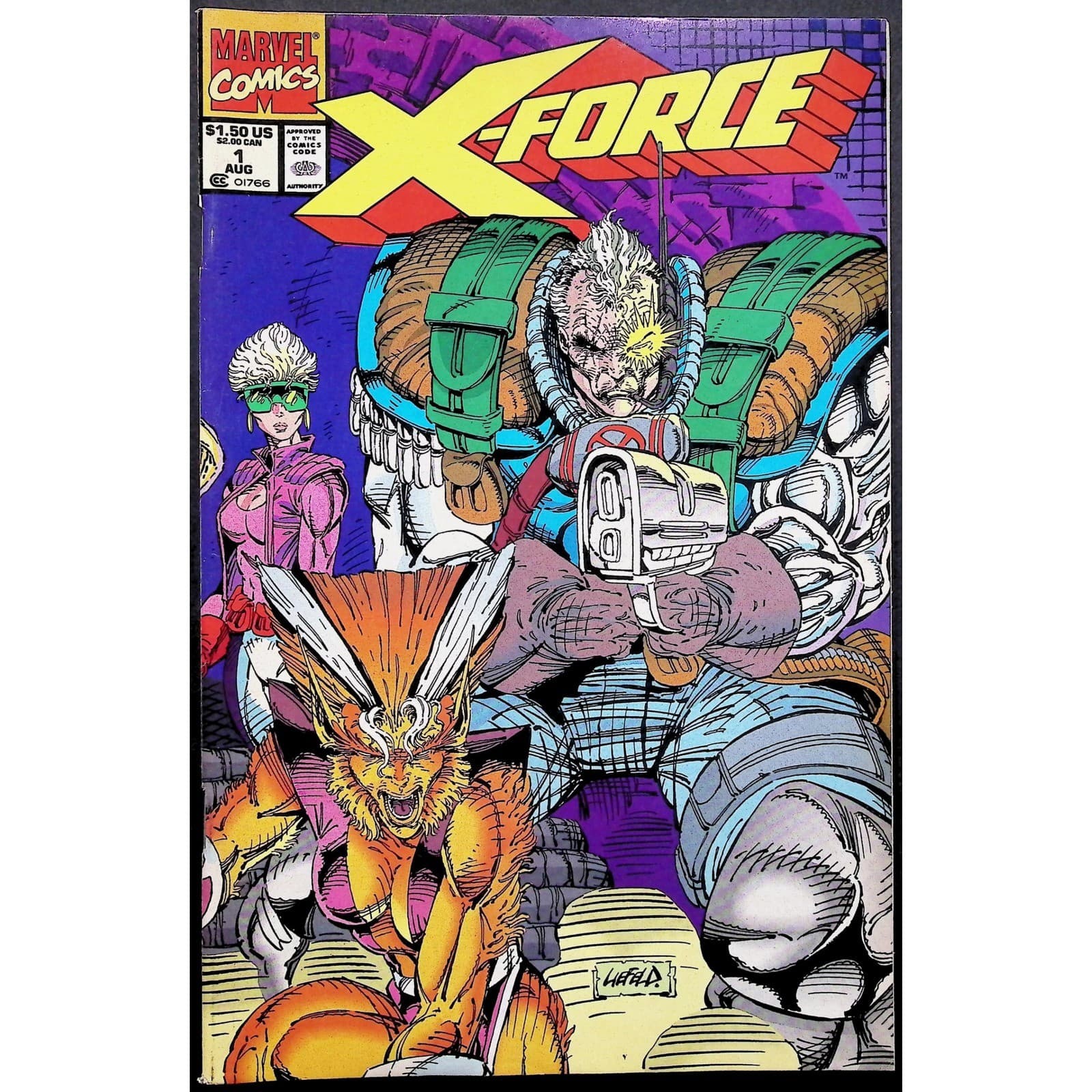 X-Force #1-18 #20-25 24x Comic Book Lot Deadpool Cable Fatal Attractions Marvel - Thumbnail 4