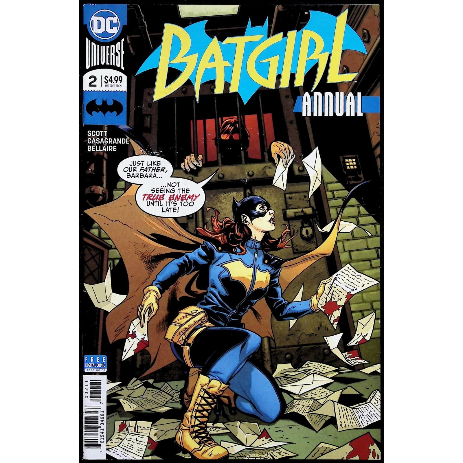 DC Comics 2x Comic Lot Batgirl #25 Anniversary and Annual 2 - Thumbnail 2