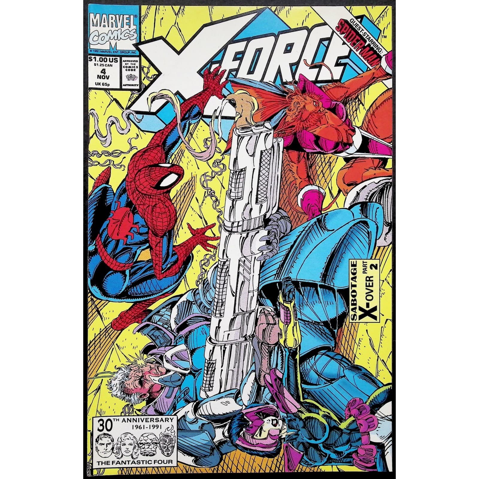 X-Force #1-18 #20-25 24x Comic Book Lot Deadpool Cable Fatal Attractions Marvel - Thumbnail 7