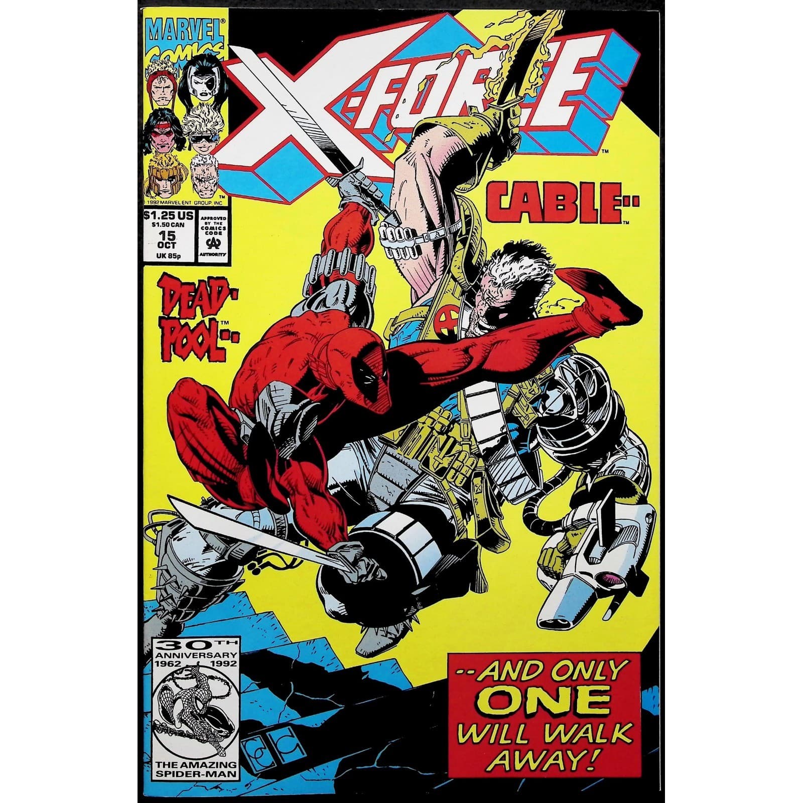 X-Force #1-18 #20-25 24x Comic Book Lot Deadpool Cable Fatal Attractions Marvel - Thumbnail 19