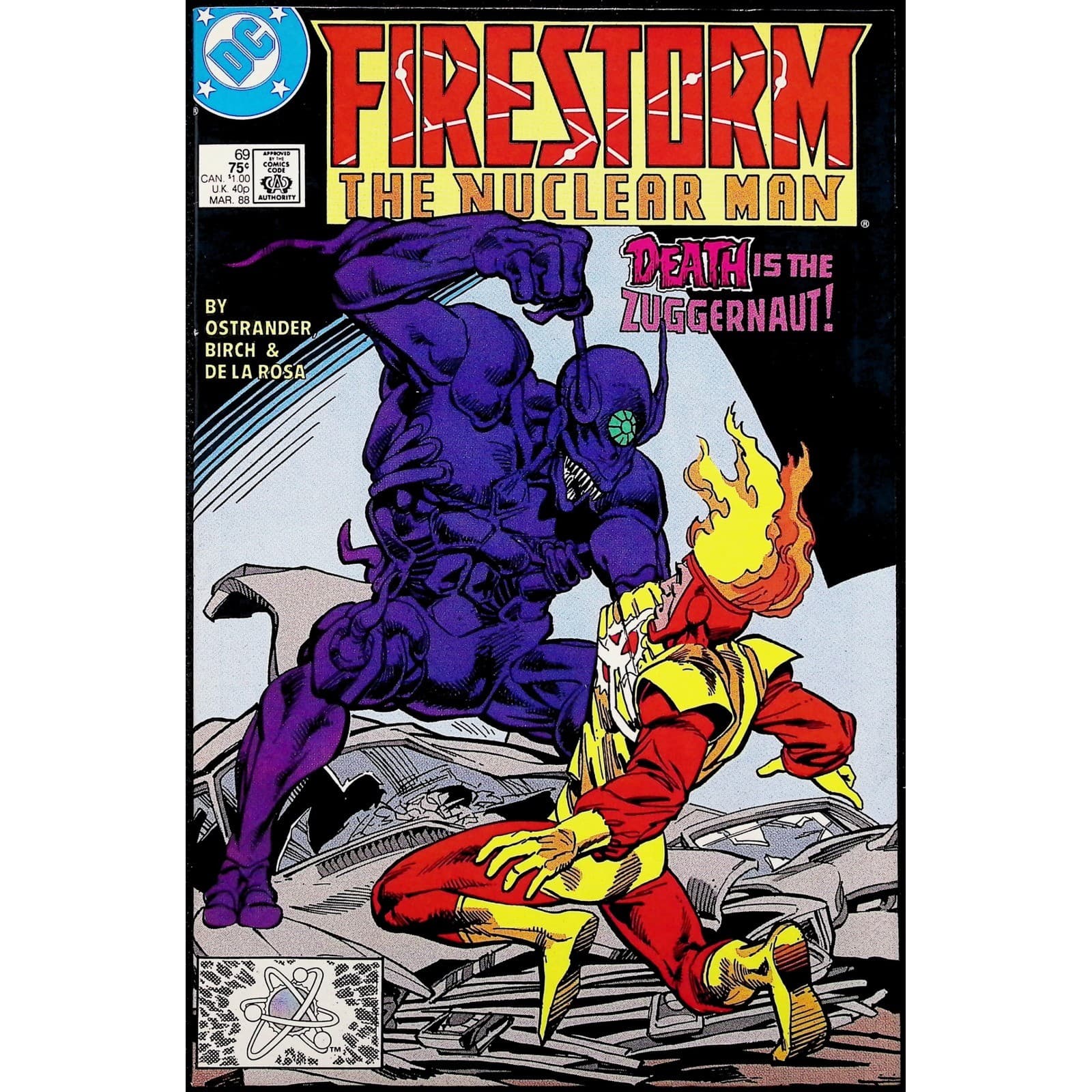 Firestorm #66 69 70 71 72 Green Lantern Hal Jordan Zuggernaut DC Comics 5x Lot - Thumbnail 3