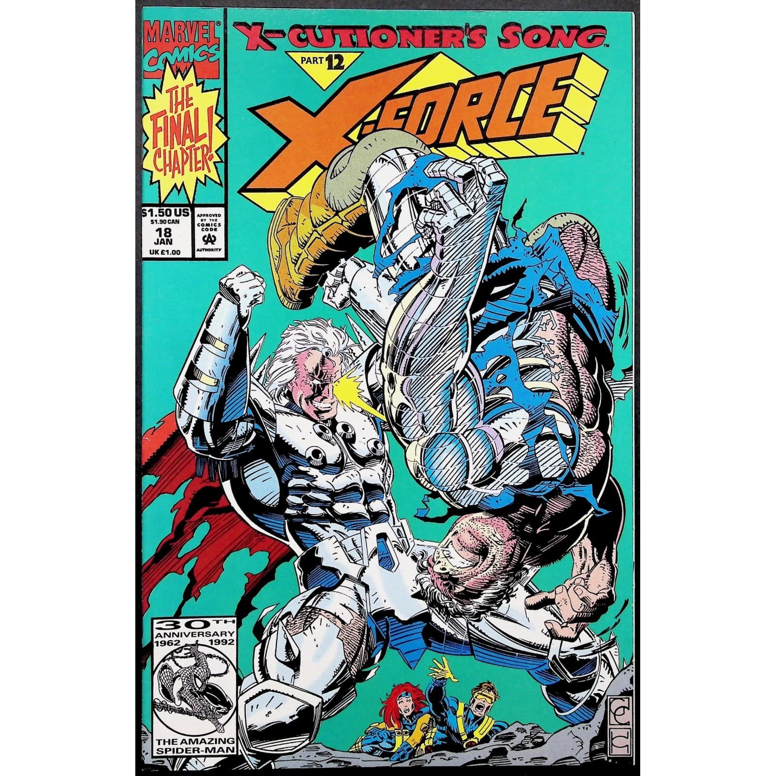 X-Force #1-18 #20-25 24x Comic Book Lot Deadpool Cable Fatal Attractions Marvel - Thumbnail 13