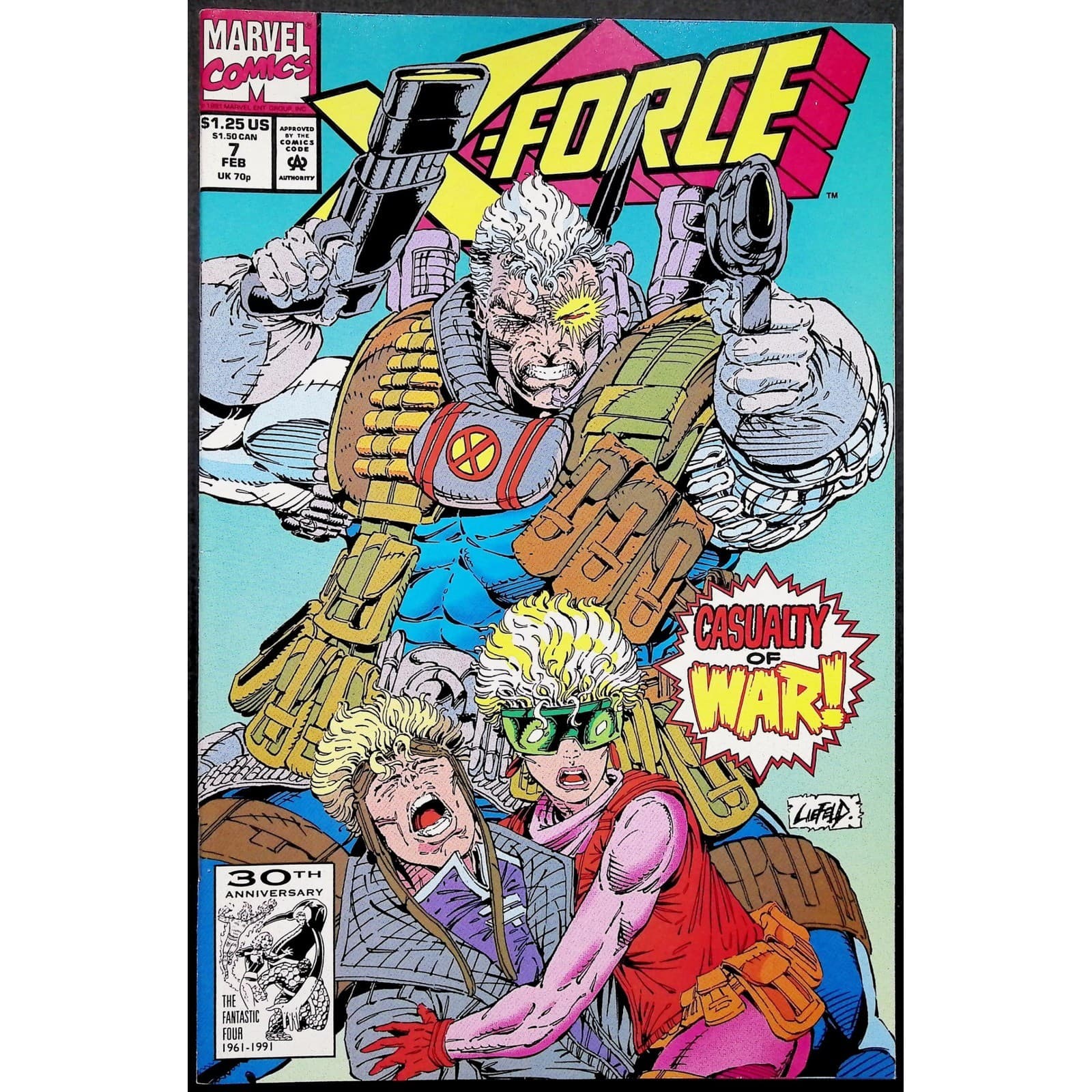 X-Force #1-18 #20-25 24x Comic Book Lot Deadpool Cable Fatal Attractions Marvel - Thumbnail 10