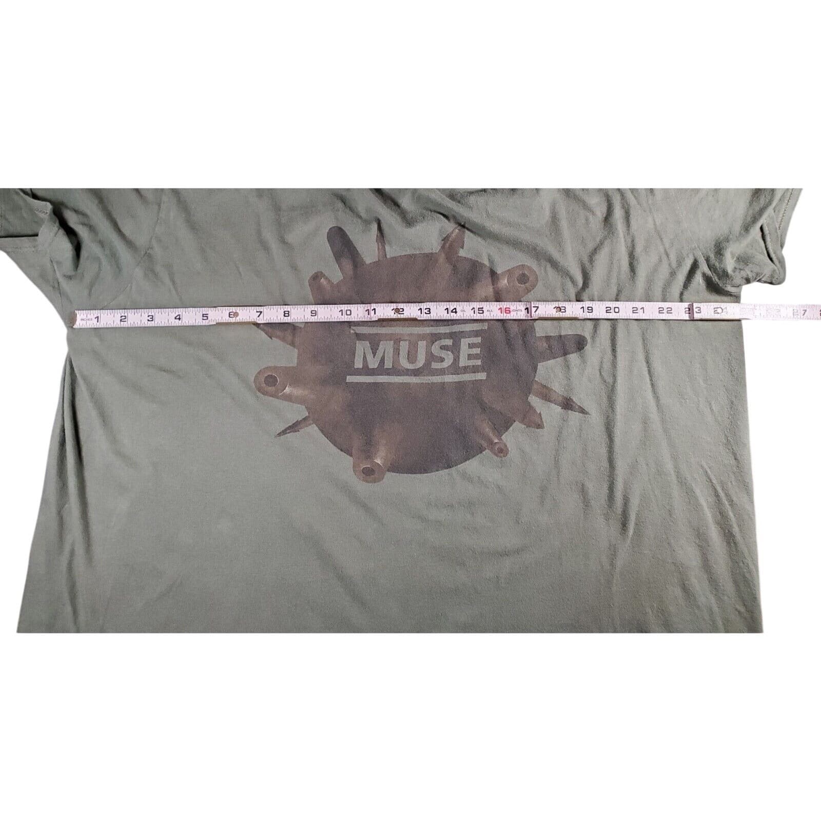 Vintage Muse Psycho Fanclub NYC Concert Tour 2XL T-shirt XXL 2015 RARE - Thumbnail 7