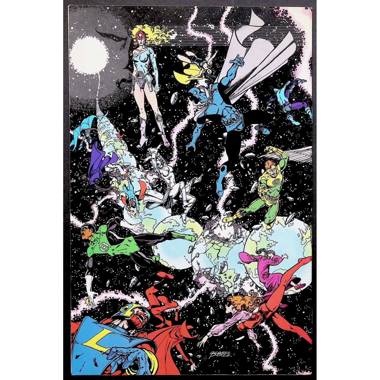 Crisis on Infinite Earths Comic Book Lot #1-4, 6, 11, 12 Index Newsstand - Thumbnail 3