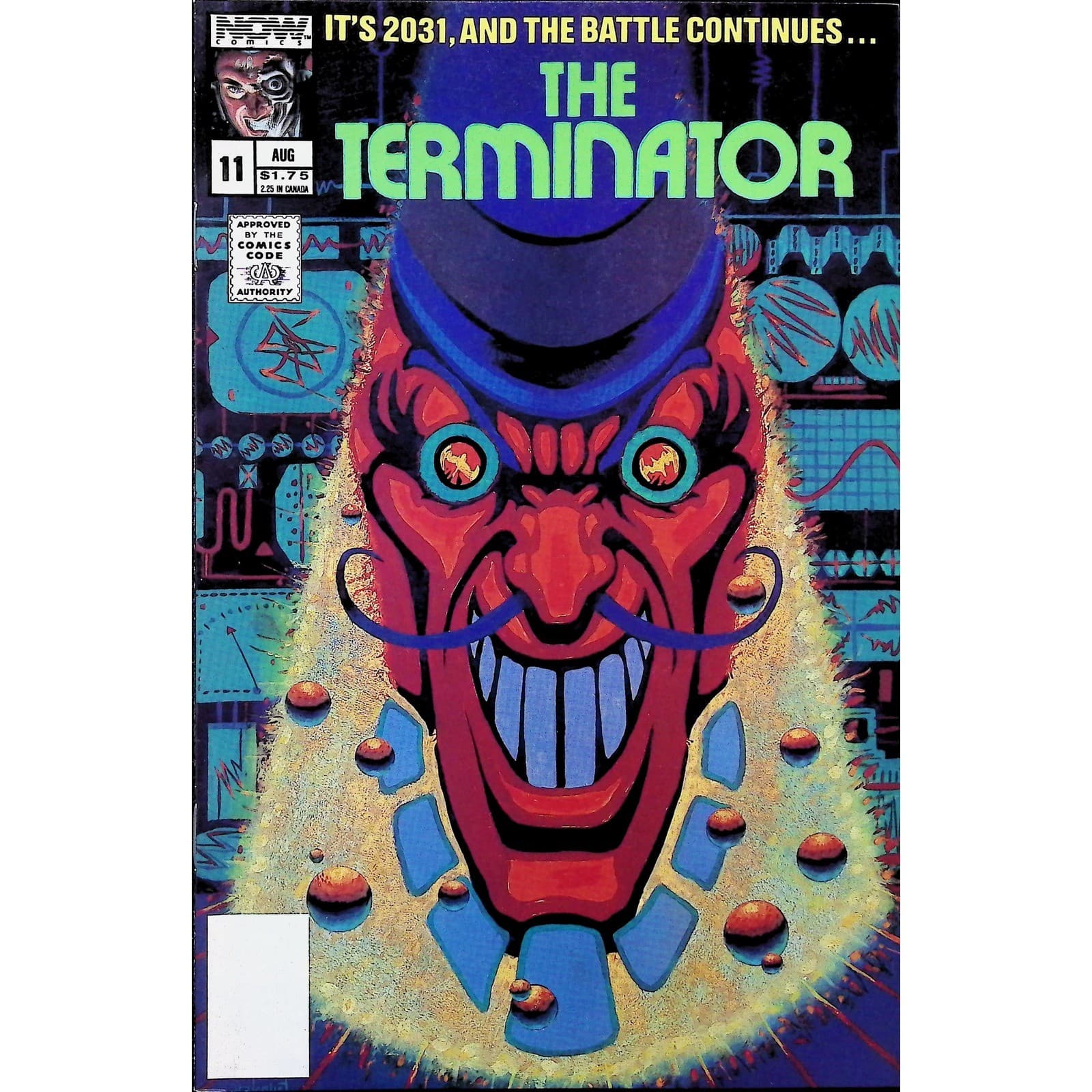Terminator #7 8 11 13 15 NOW Comics 1st Term-A-Wolf Key Sci-Fi 5x Lot NM- - Thumbnail 4