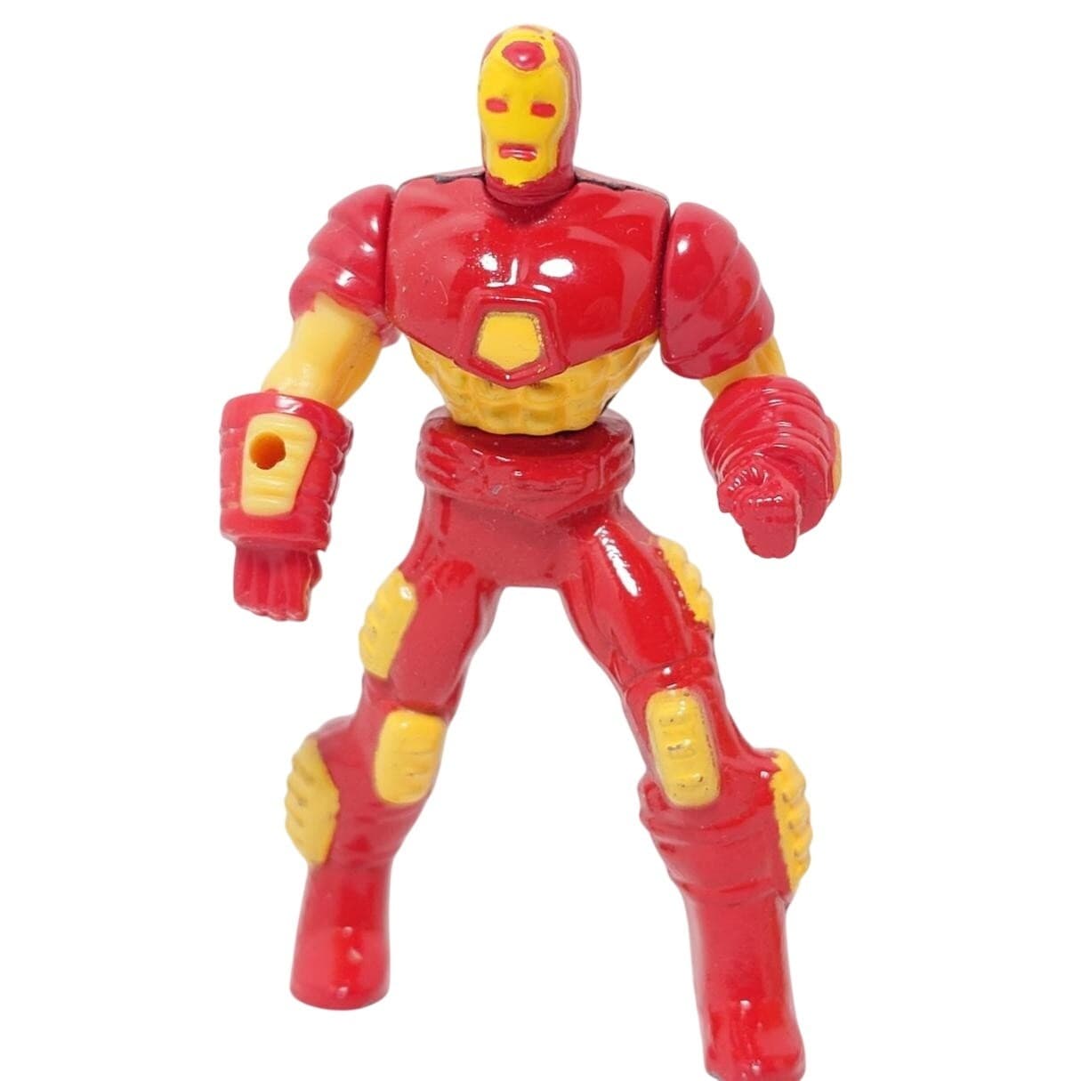 1995 Marvel Die-Cast Mini Figures Lot Iron Man Thing War Machine - Thumbnail 2