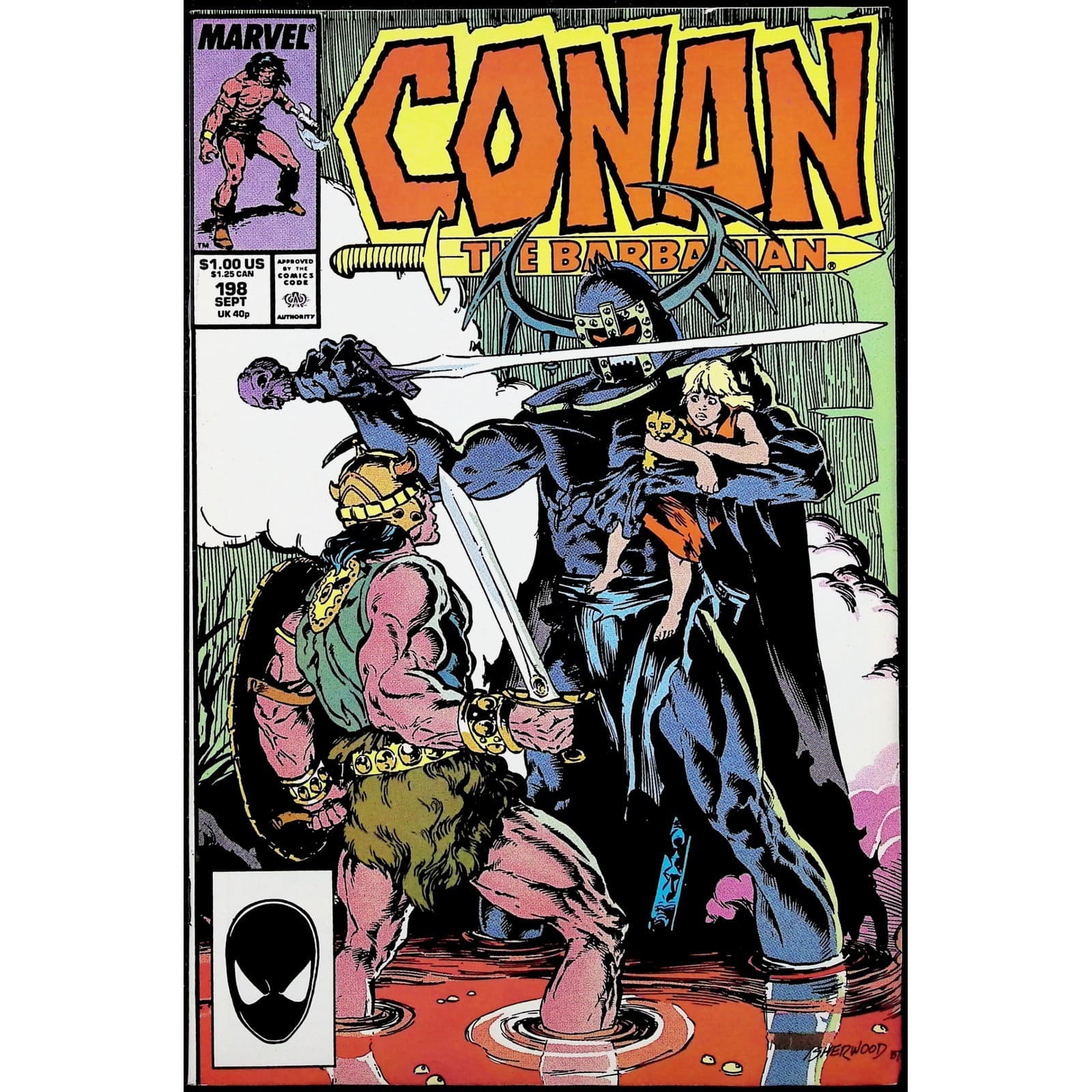 Conan the Barbarian #141 150 198 1st Baron Turbeq Red Sonja Marvel 3x Lot - Thumbnail 4