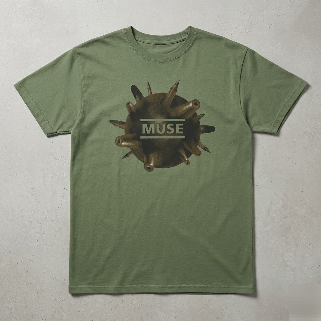 Vintage Muse Psycho Fanclub NYC Concert Tour 2XL T-shirt XXL 2015 RARE - Thumbnail 2