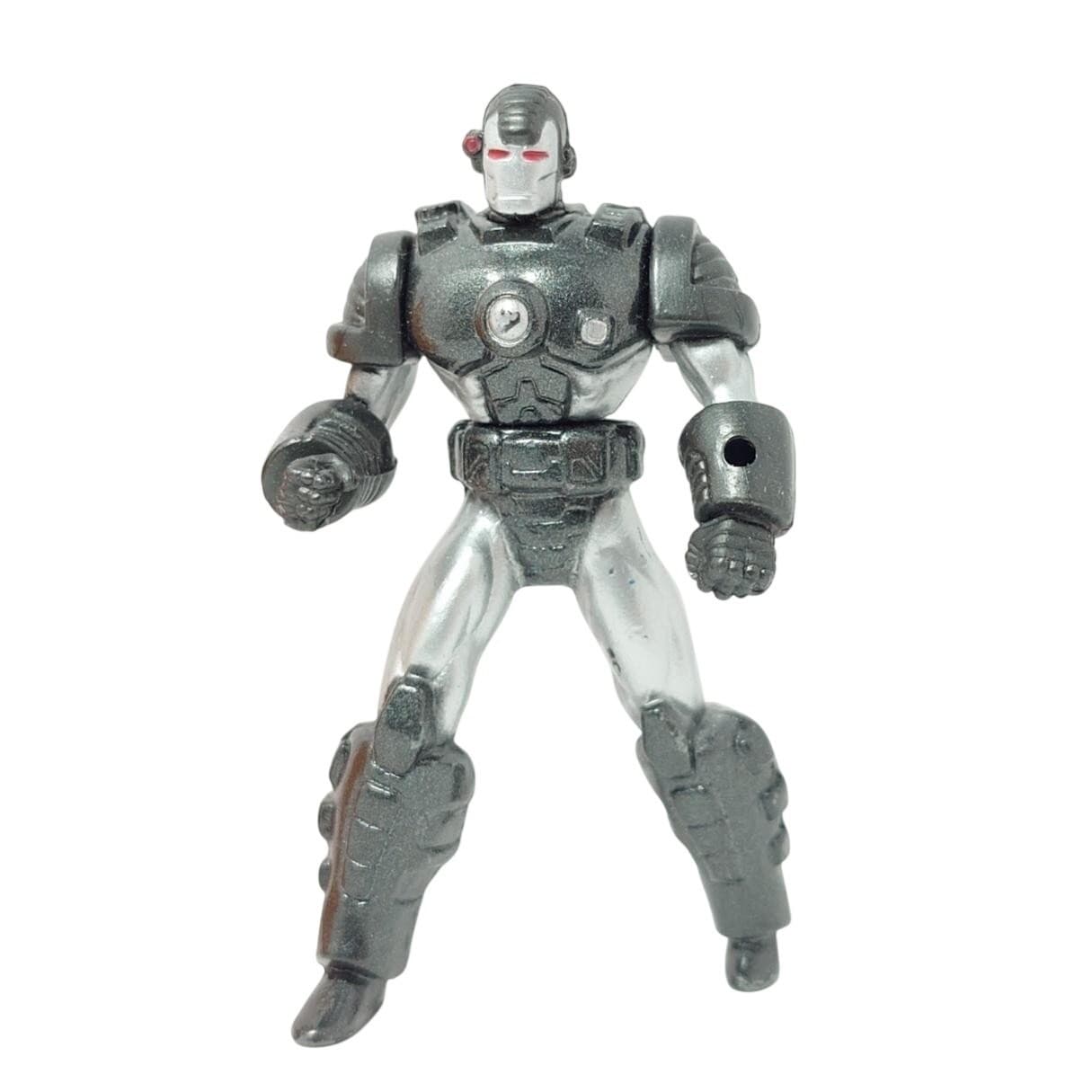 1995 Marvel Die-Cast Mini Figures Lot Iron Man Thing War Machine - Thumbnail 4