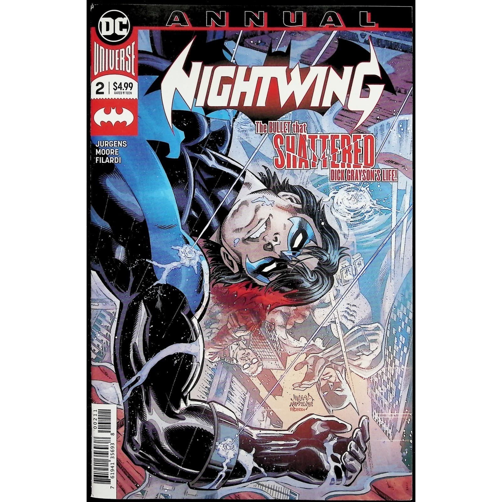 DC Comics Nightwing 3x Comic Lot Annual #1, 2, and Issue 50 Ric Grayson Origin - Thumbnail 2