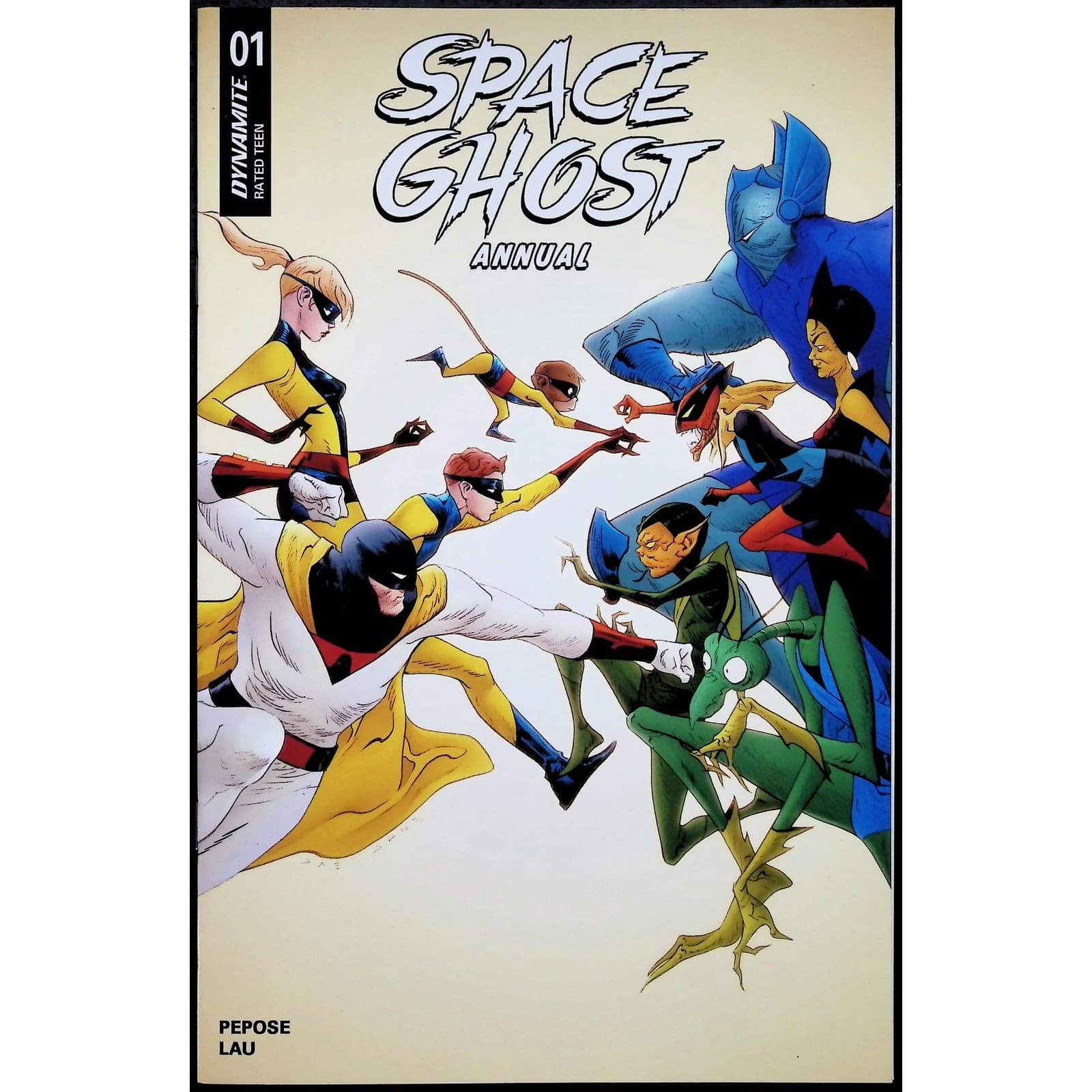 Space Ghost Comic Book Lot #1-2 9-10 12 Vol 2 1-2 4 Annual #1 Dynamite 7x Lot - Thumbnail 7