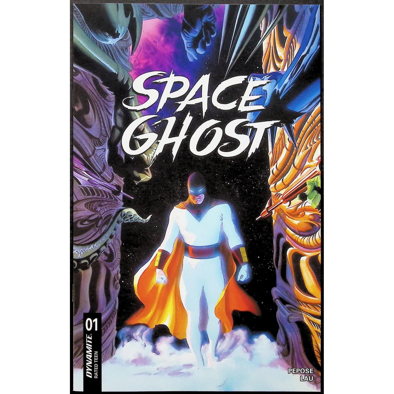 Space Ghost Comic Book Lot #1-2 9-10 12 Vol 2 1-2 4 Annual #1 Dynamite 7x Lot - Thumbnail 2