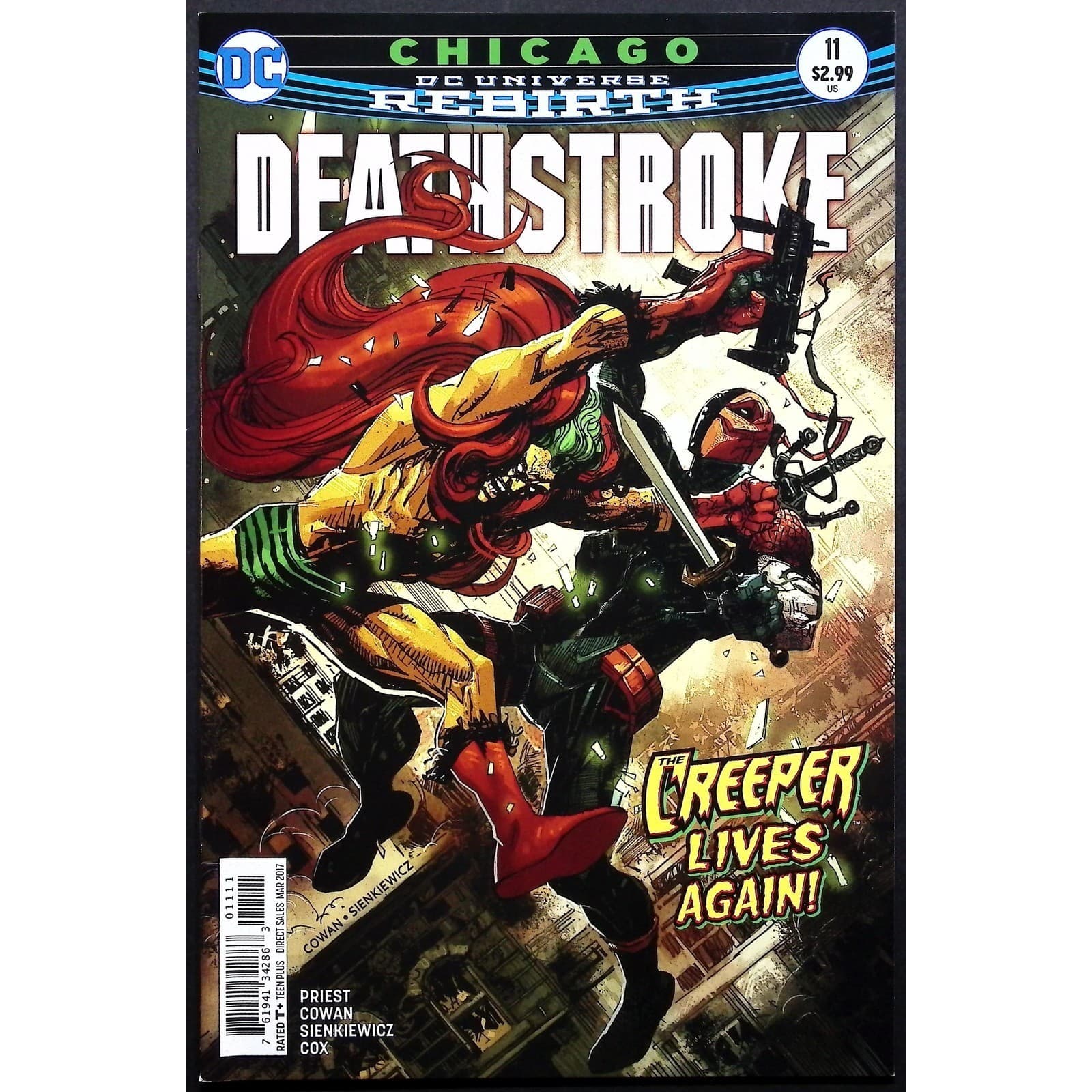 DC Comics Rebirth Deathstroke Comic Lot Issues 1-14 + Rebirth One-Shot 2016-17 - Thumbnail 13