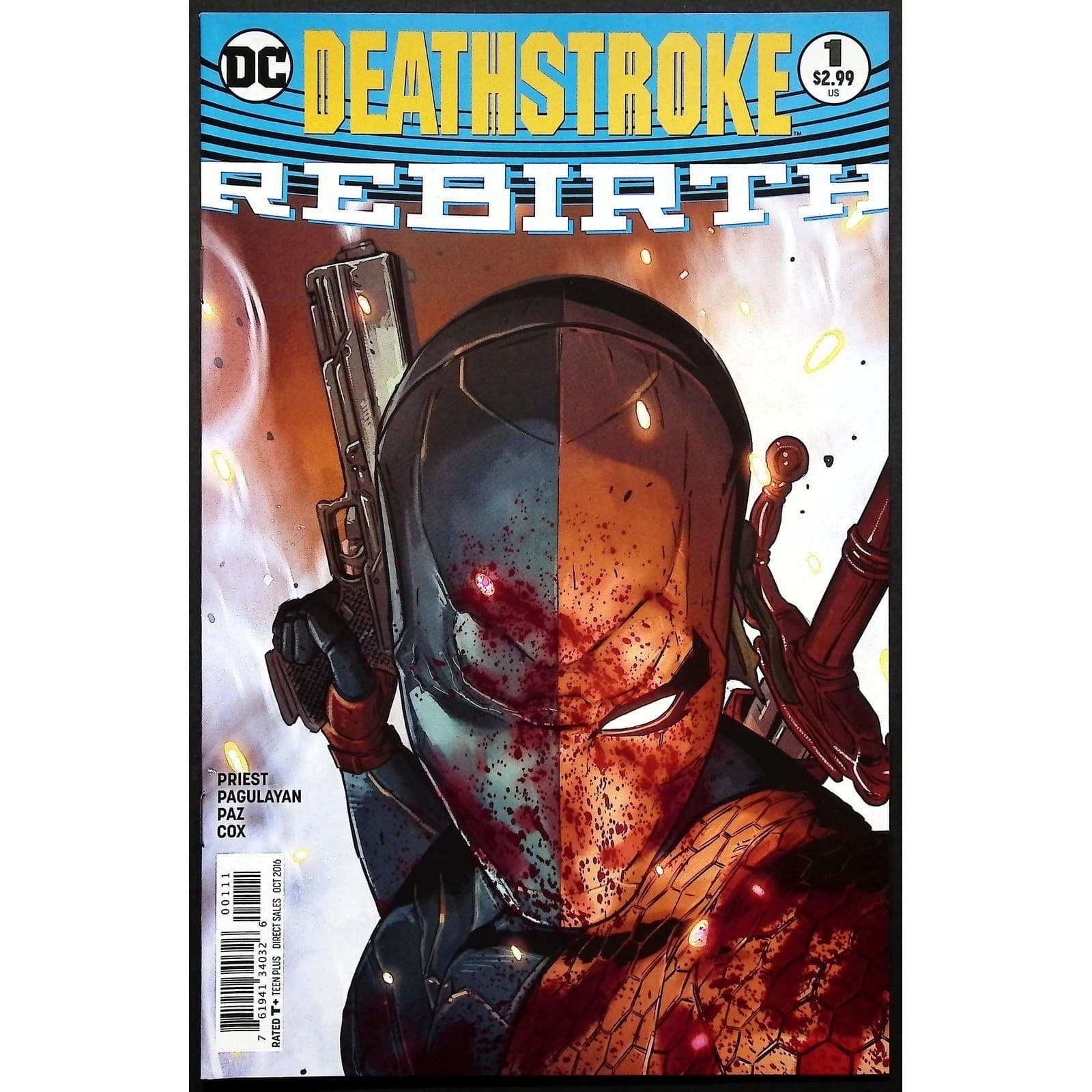 DC Comics Rebirth Deathstroke Comic Lot Issues 1-14 + Rebirth One-Shot 2016-17 - Thumbnail 2