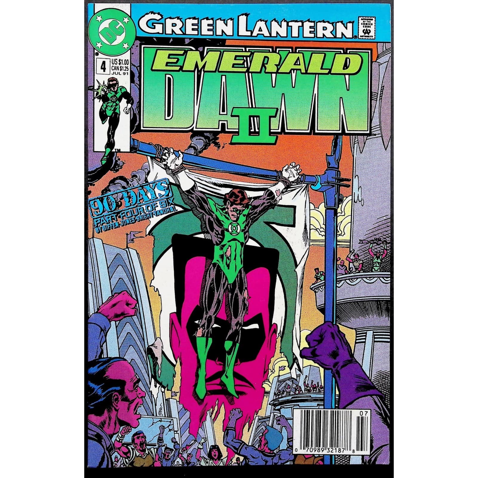 Green Lantern 38 41 42 & Emerald Dawn II 4 5x Newsstand Lot Deathstroke Strange - Thumbnail 6