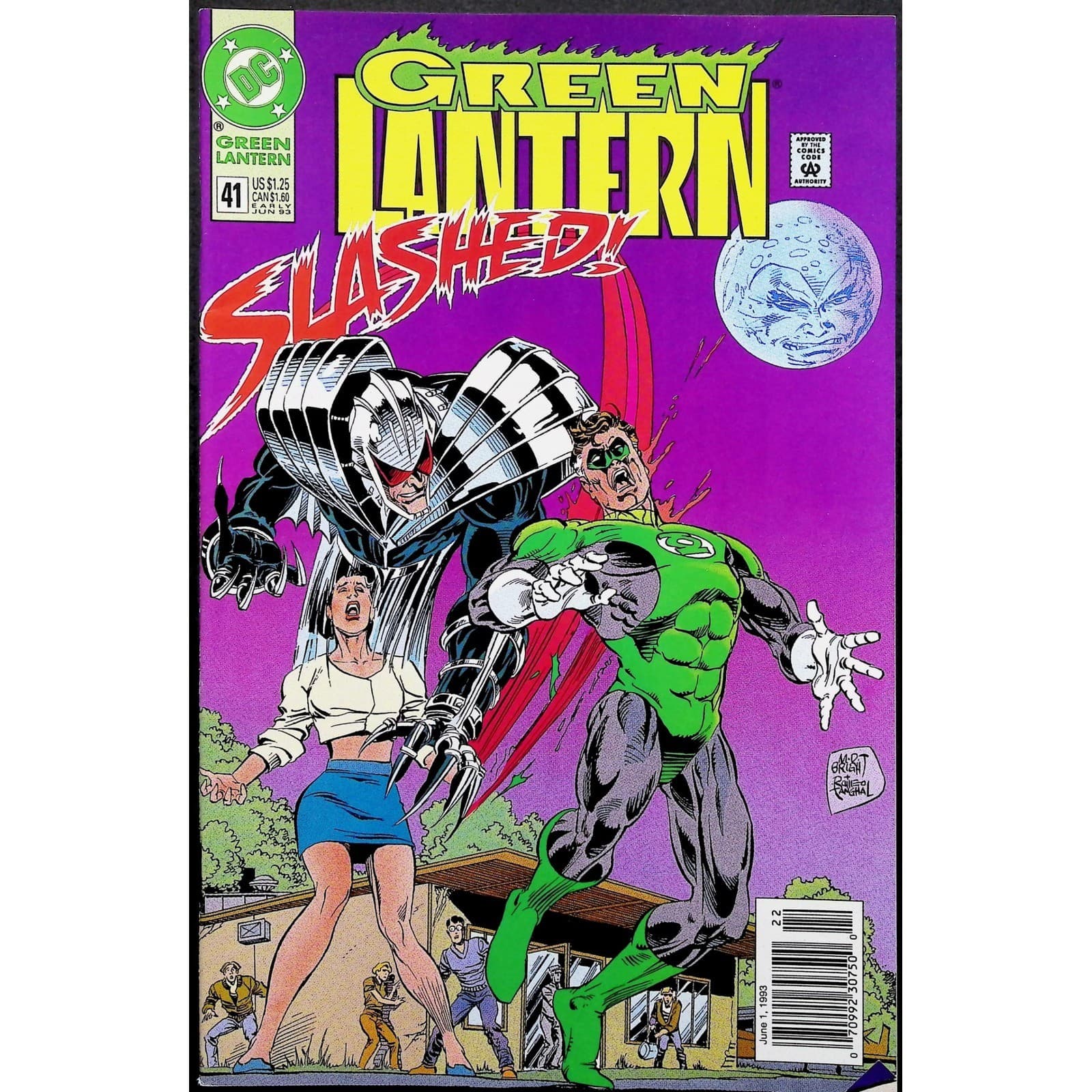 Green Lantern 38 41 42 & Emerald Dawn II 4 5x Newsstand Lot Deathstroke Strange - Thumbnail 5