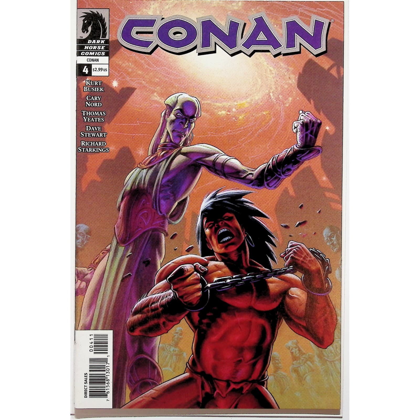Conan Dark Horse Comic Lot (4 Books, 2003–2006) FCBD, #4, #8, The Legend NM- - Thumbnail 5