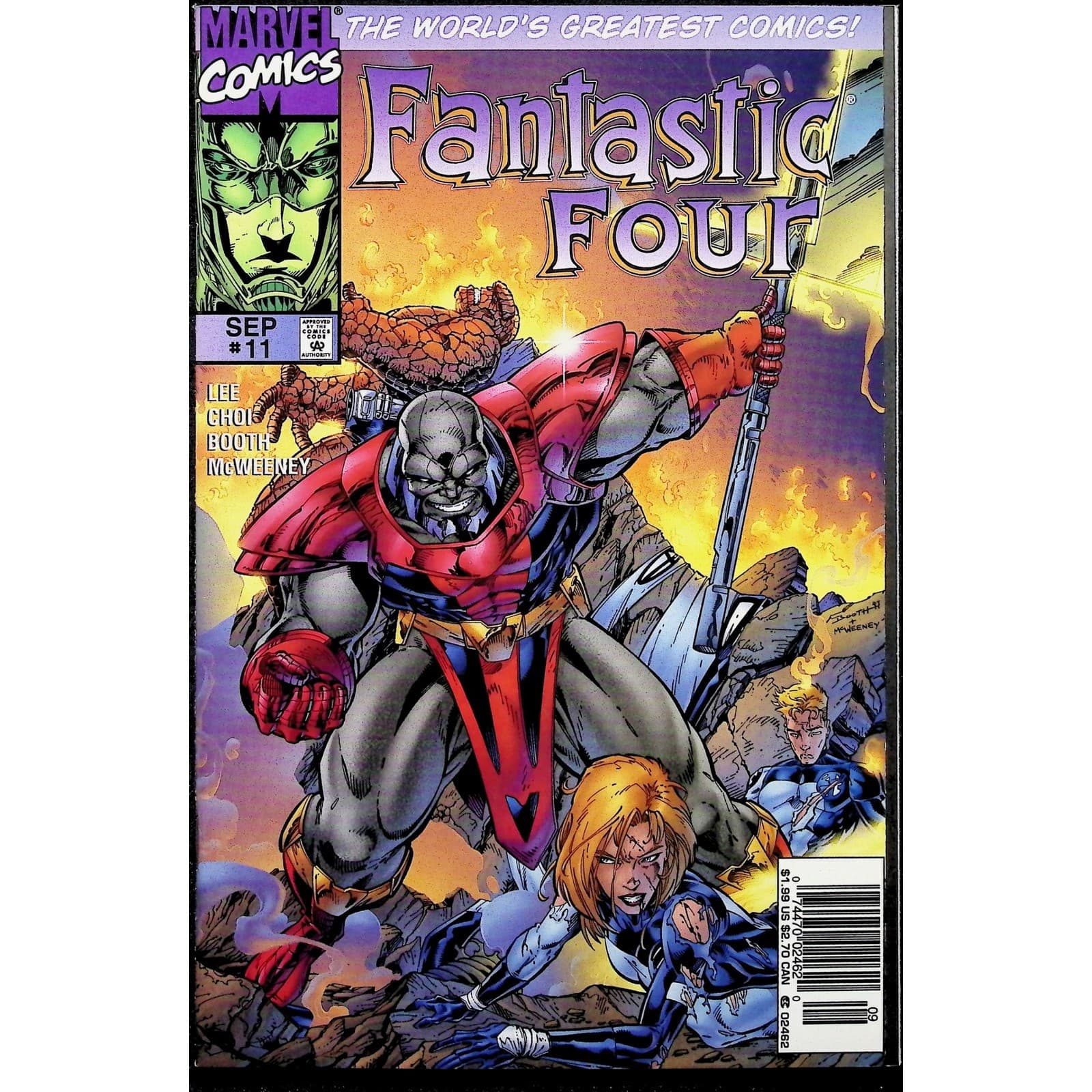 Fantastic Four #3 11 35 36 Annual 2000 Marvel Comics 5x Comic Lot Newsstand - Thumbnail 6