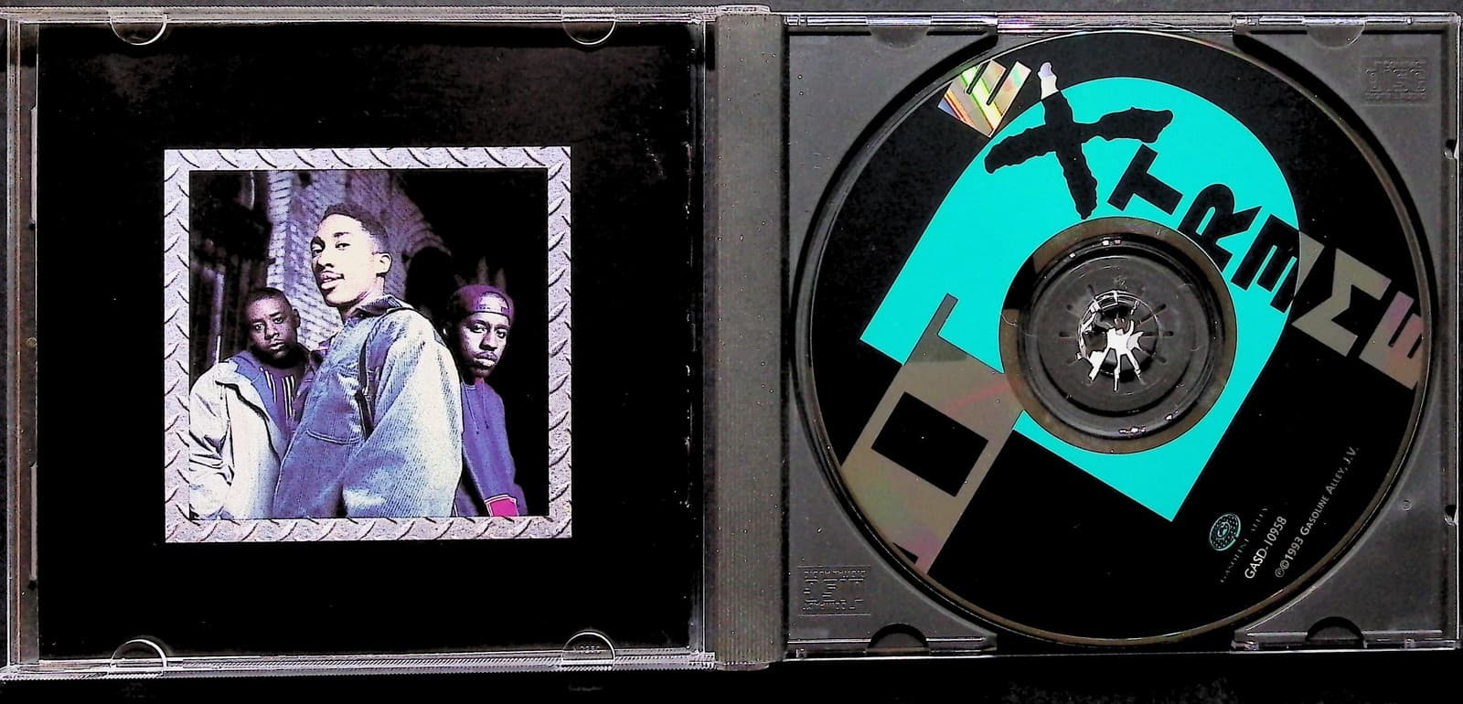 II D Extreme CD Self Titled Album R&B New Jack Swing 1993 Gasoline Alley - Thumbnail 3