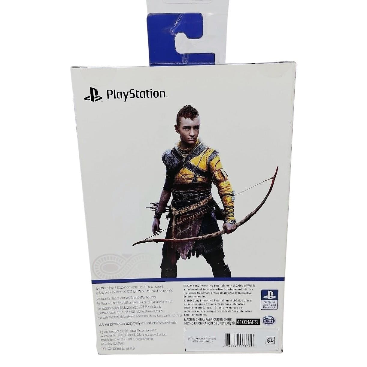 God of War Ragnarok Atreus 6 Inch Action Figure PlayStation 33 POA Bow Arrow - Thumbnail 2