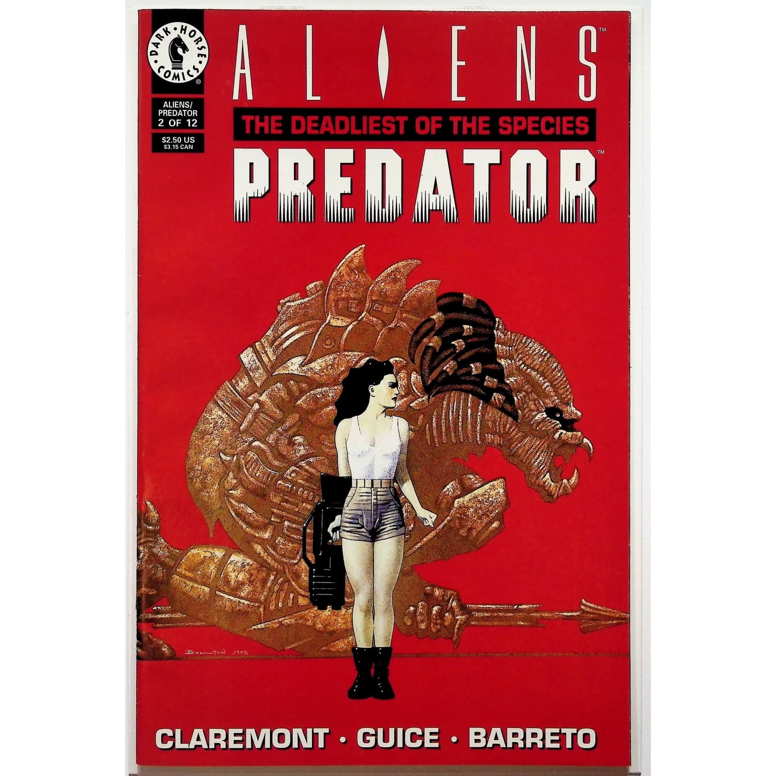 Aliens Predator The Deadliest of the Species Comic Book 1 and 2 Dark Horse 1993 - Thumbnail 3